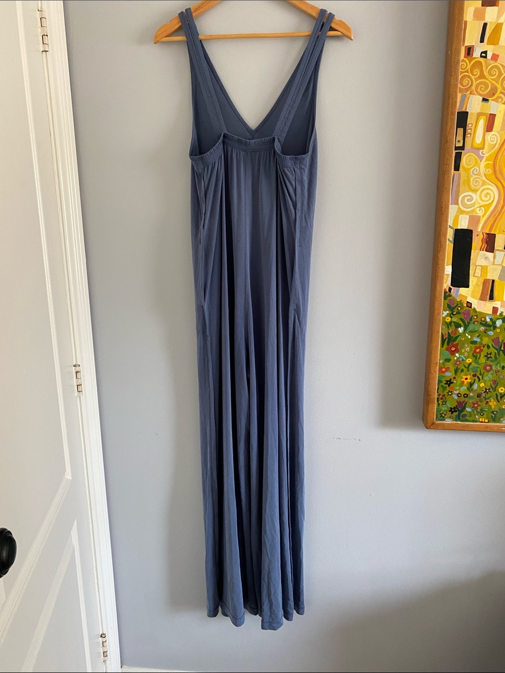 lululemon athletica Sleeveless V-Neck jumpsuit in Slate Blue - Picture 5 of 12